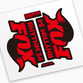 Mountain Bicycle Fork Decal Stickers for FOX34 RHYTHM